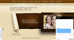 Desktop Screenshot of hilliardadvanceddentistry.com
